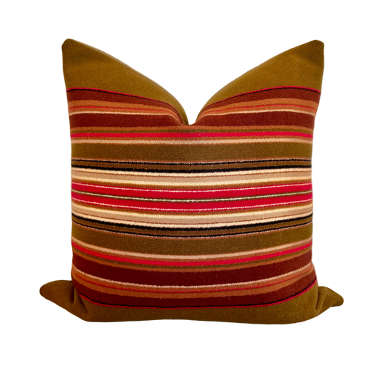 Archival Serape Fairfax Olive Pillow Cover