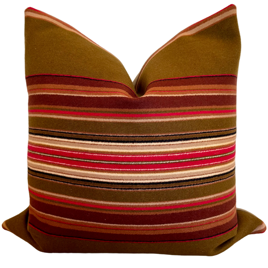Archival Serape Fairfax Olive Pillow Cover