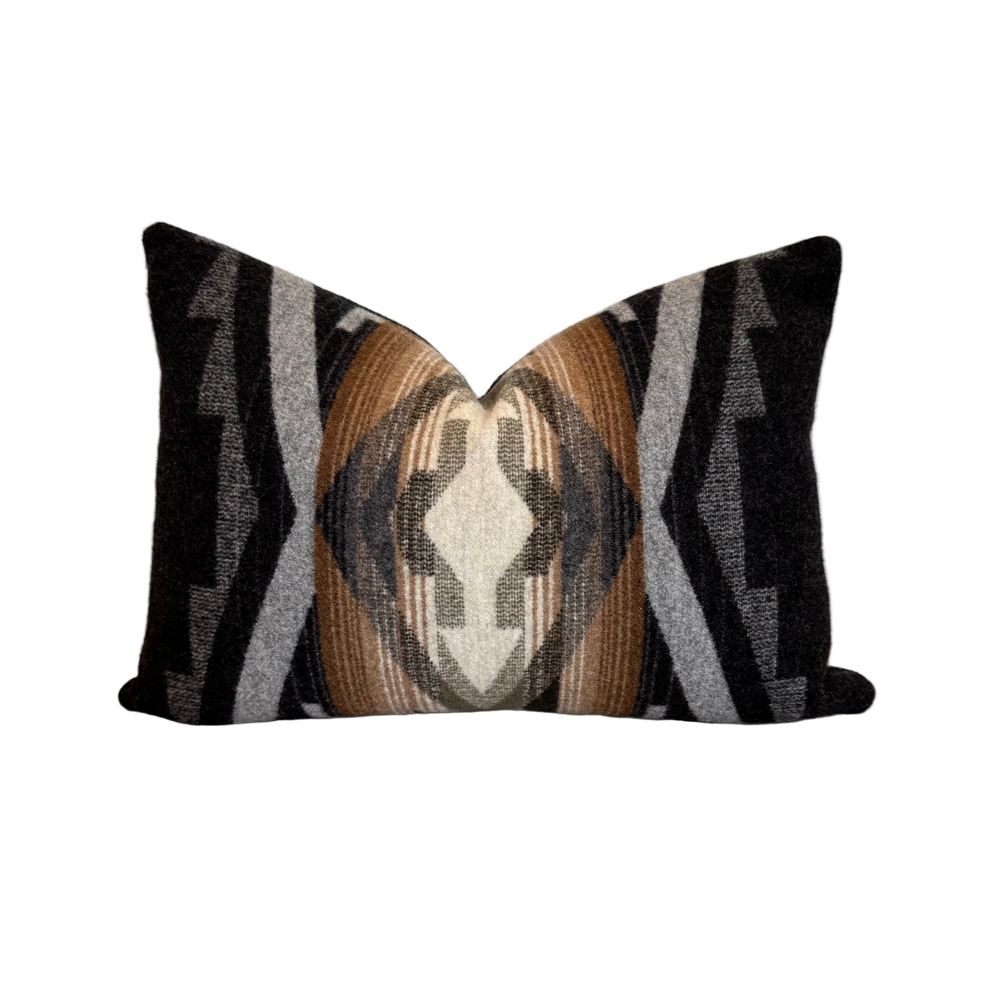 Tumalo Ridge Charcoal Pillow Cover