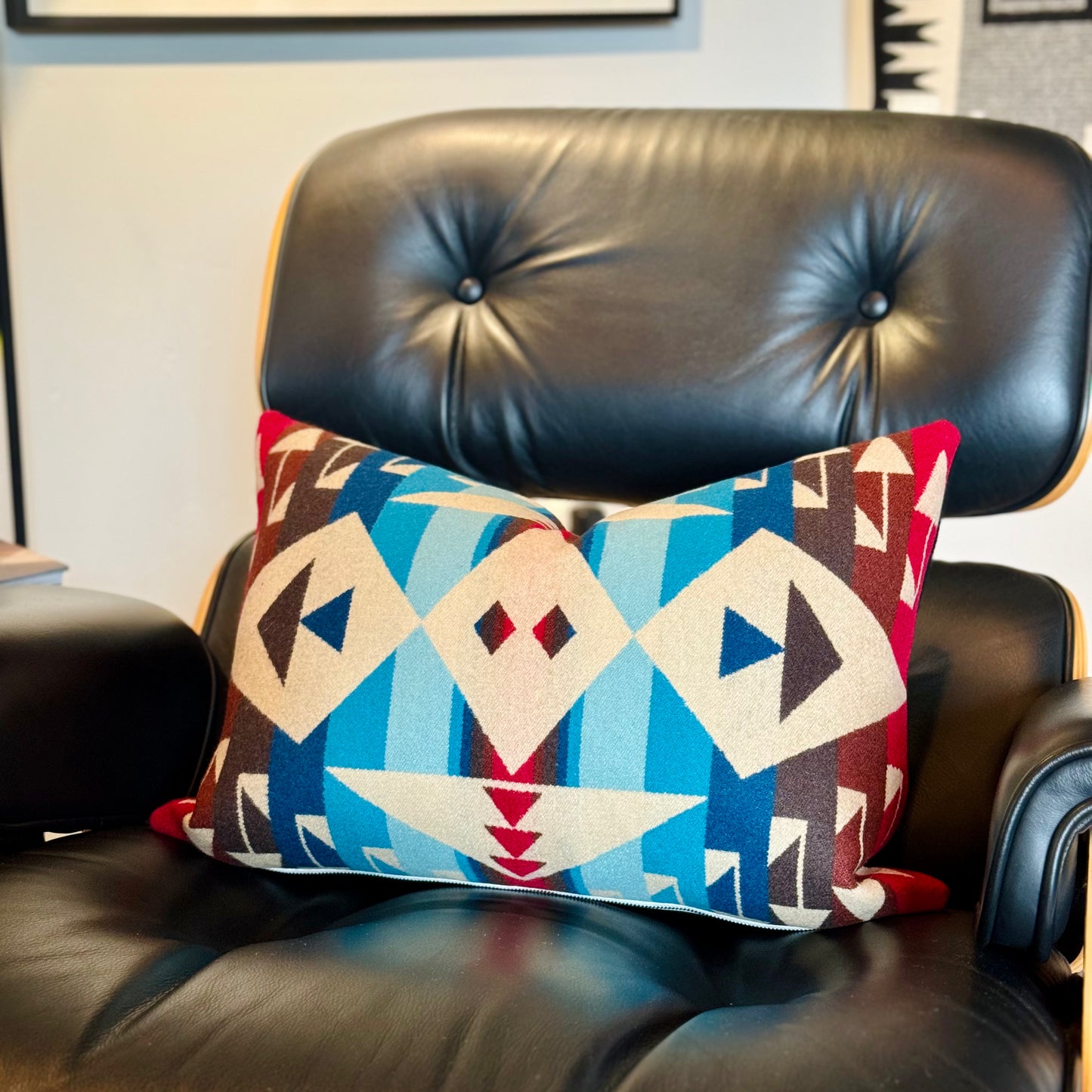 Big Thunder Blue Pillow Cover