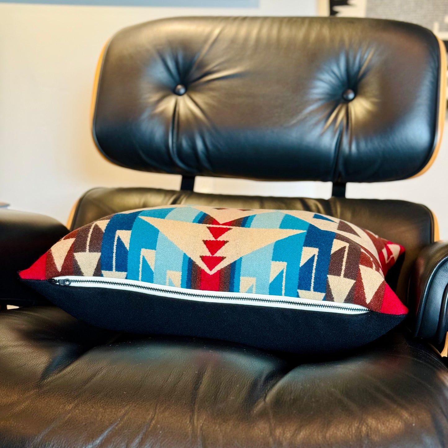 Big Thunder Blue Pillow Cover
