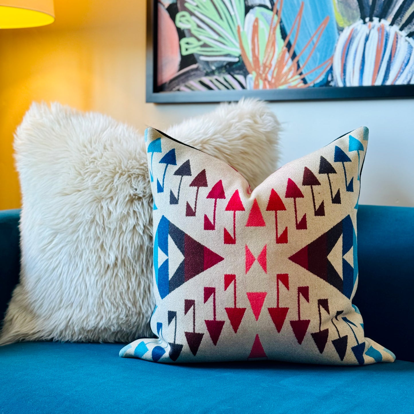 Big Thunder Pink Arrows Pillow Cover