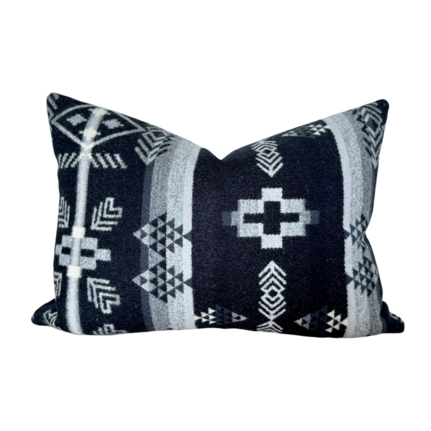 Greyscale Black Pillow Cover