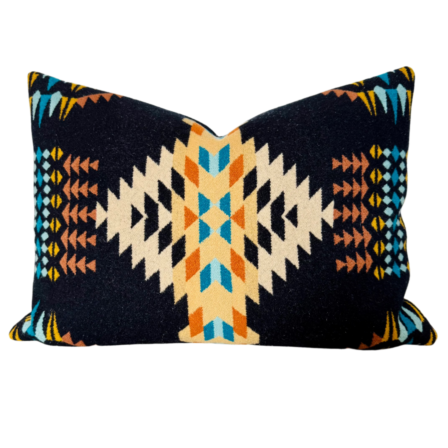Rancho Arroyo Black Pillow Cover