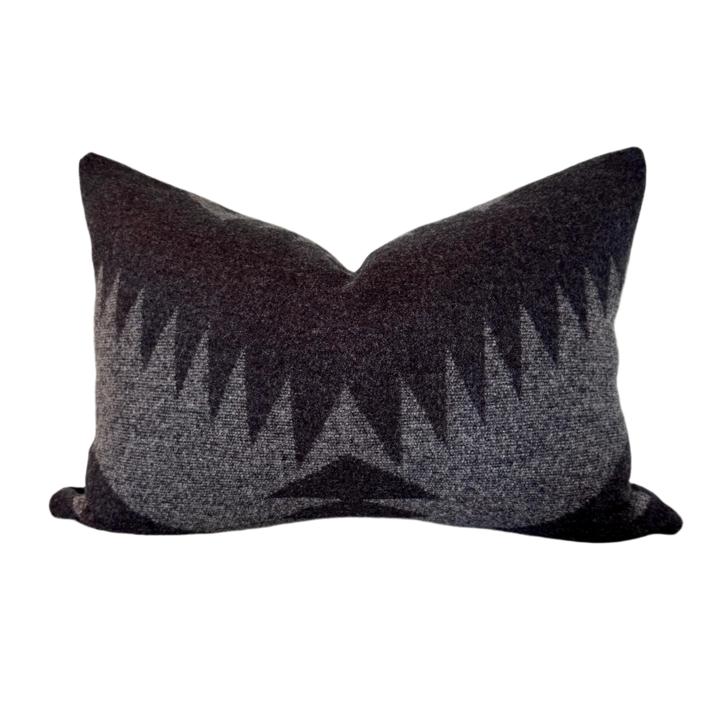 Desert Bloom Gray Pillow Cover