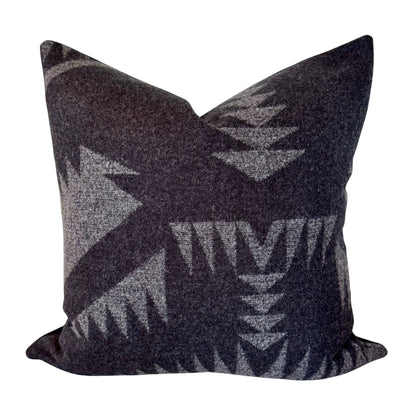 Desert Bloom Gray Pillow Cover 20X20