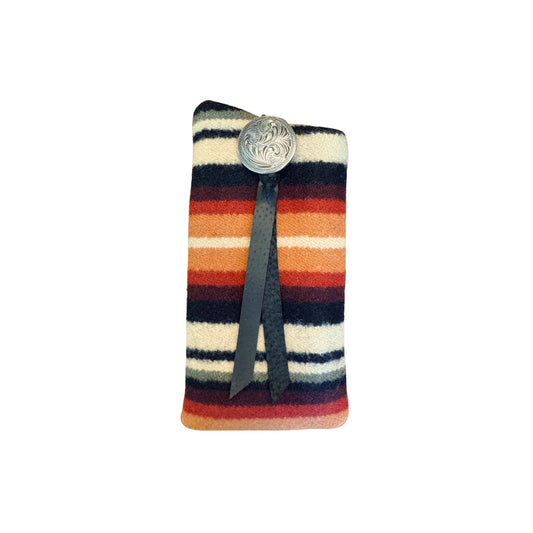 Sunglass Case Archival Serape Gray Horse Khaki 3