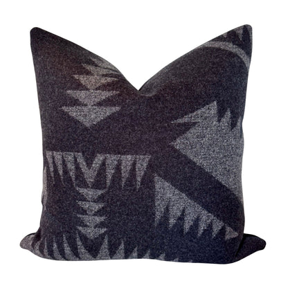 Desert Bloom Gray Pillow Cover 20X20