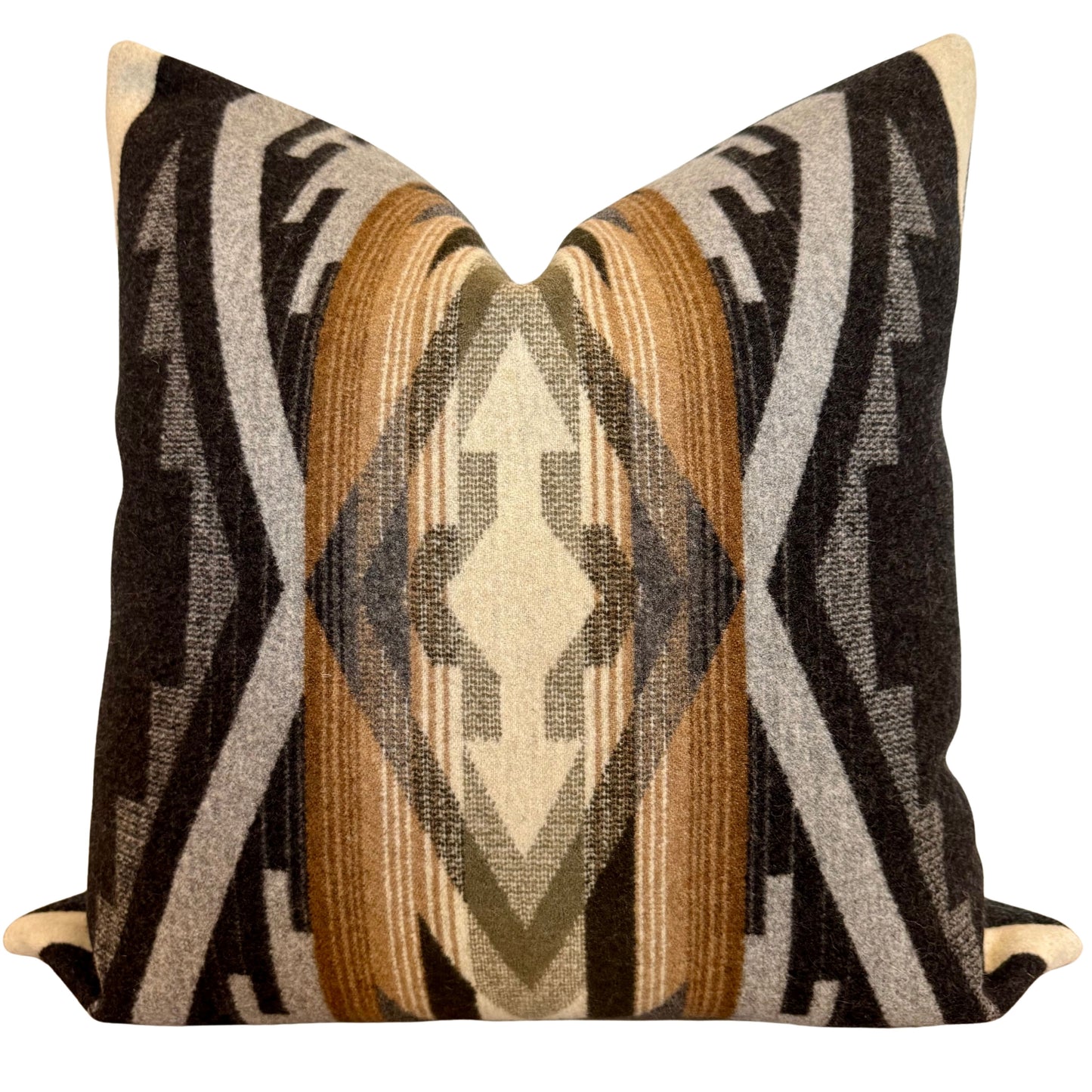 Tumalo Ridge Charcoal Pillow Cover 24X24