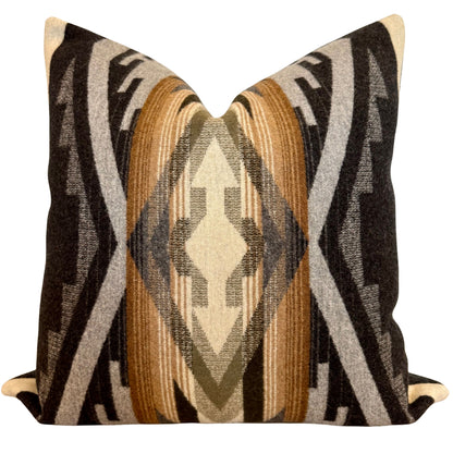 Tumalo Ridge Charcoal Pillow Cover 24X24