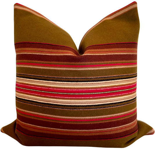 Archival Serape Fairfax Olive Pillow Cover 24X24