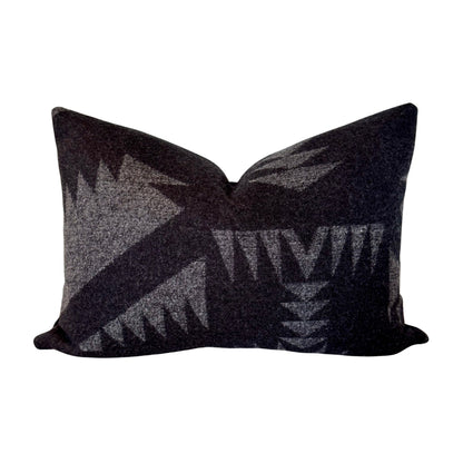 Desert Bloom Gray Pillow Cover 14X20