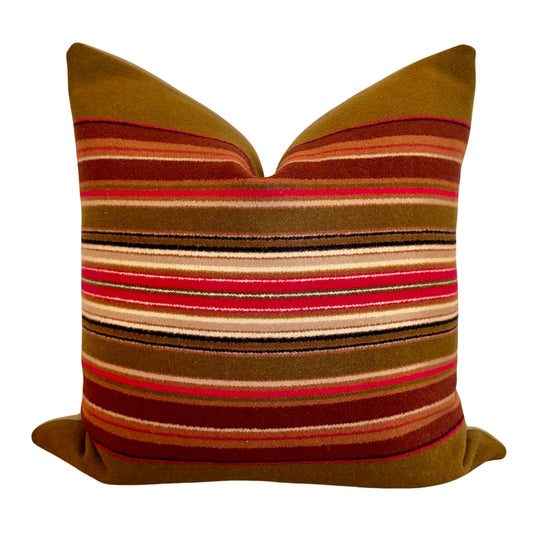Archival Serape Fairfax Olive Pillow Cover 20X20