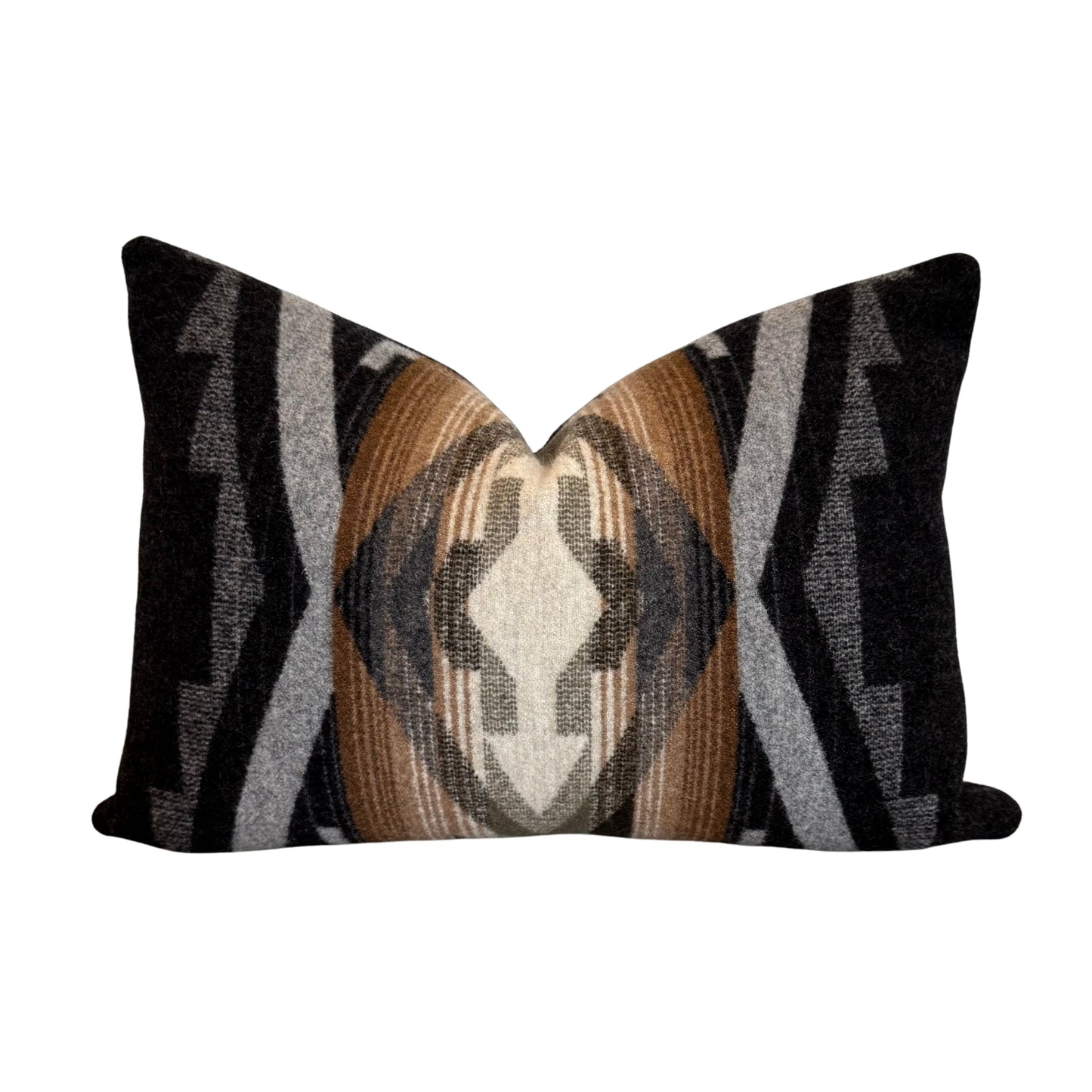 Tumalo Ridge Charcoal Pillow Cover 14X20