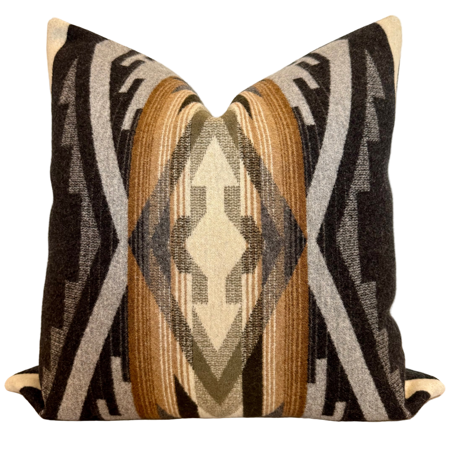 Tumalo Ridge Charcoal Pillow Cover