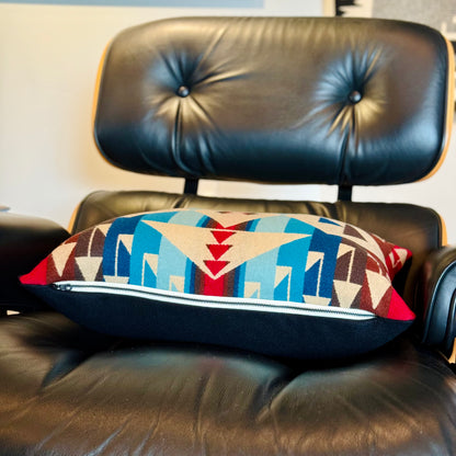 Big Thunder Blue Pillow Cover