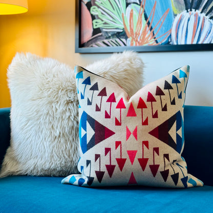Big Thunder Pink Arrows Pillow Cover