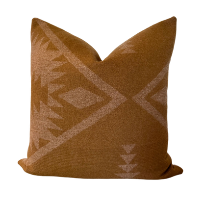 Desert Bloom Tan Pillow Cover