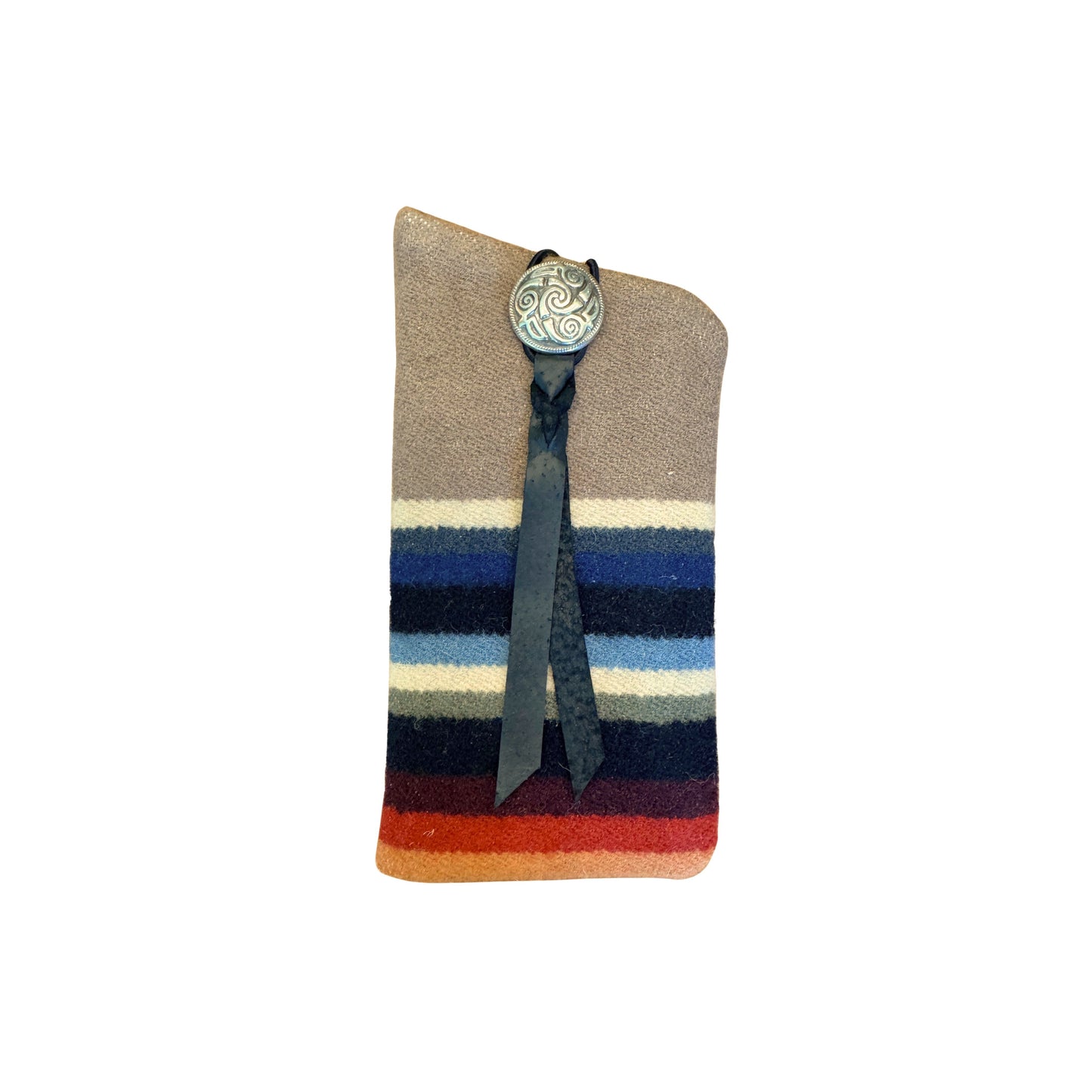 Sunglass Case Archival Serape Gray Horse Khaki 1